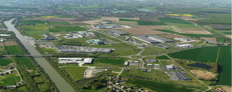 Industrial plots, northern France