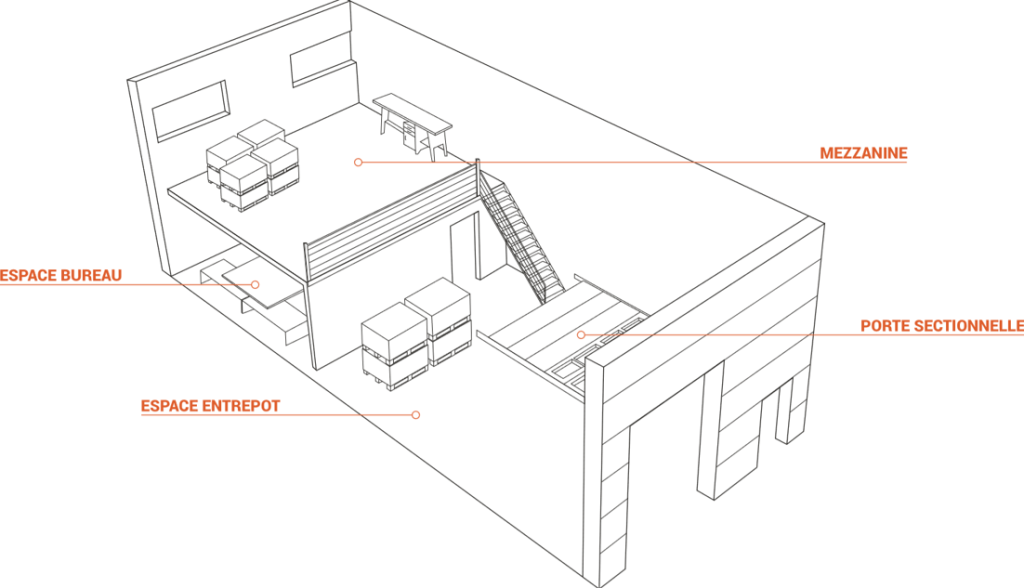 150 m² of business premises to let in Metz