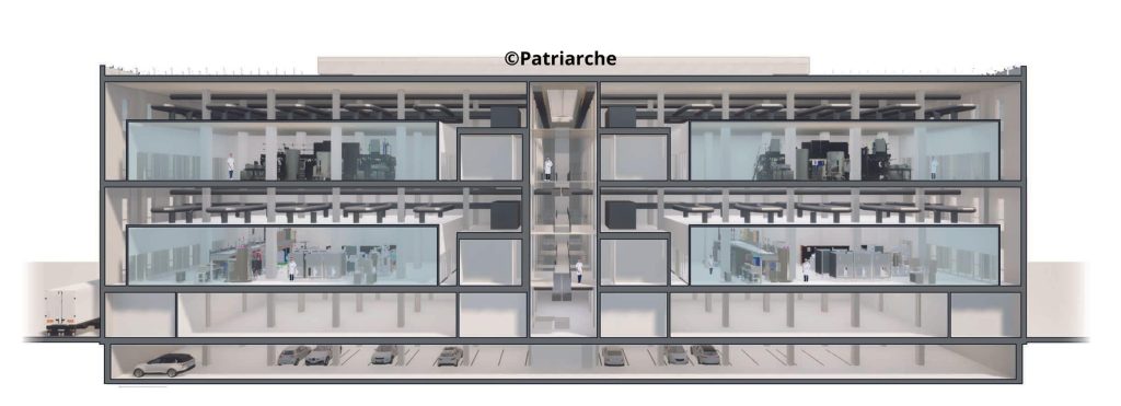 Let – 10,500 m² of cleanrooms, divisible into units from 2,700 m² upwards, in Évry-Courcouronnes, Essonne (91)