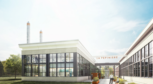 To let – 500 m² of divisible offices at the Pépinière 4.0 business park in Louviers – Eure (27)
