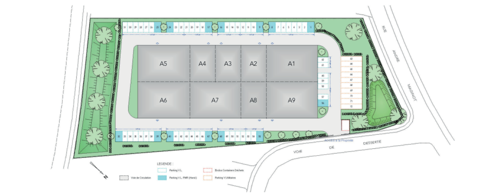 To let – Industrial building of 3,051 m², divisible from 200 m², near Metz, Moselle (57)