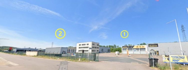 To let – 9,800 m² industrial building in Forbach near Metz (57)