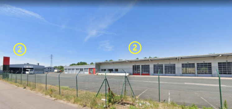 To let – 9,800 m² industrial building in Forbach near Metz (57)