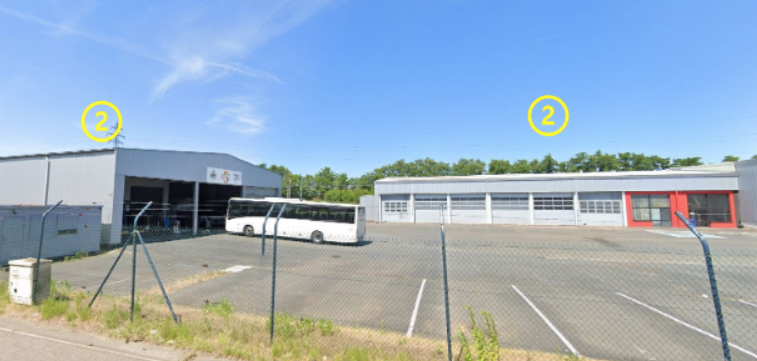 To let – 9,800 m² industrial building in Forbach near Metz (57)