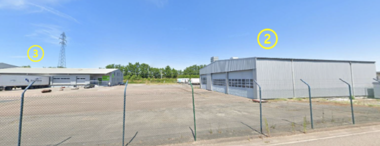 To let – 9,800 m² industrial building in Forbach near Metz (57)