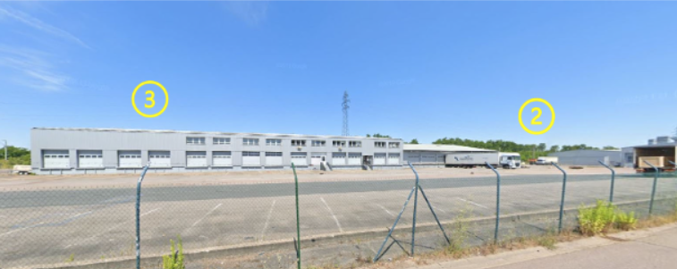 To let – 9,800 m² industrial building in Forbach near Metz (57)