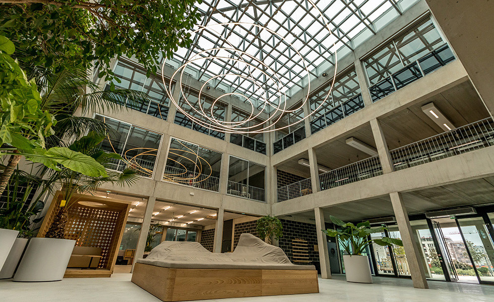 To let – Offices from 15 m² in the Halle de L’innovation in Montpellier – Hérault (34)