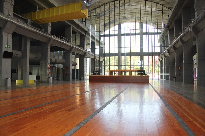 To let – Offices within the La Nave co-working space in Madrid, Spain