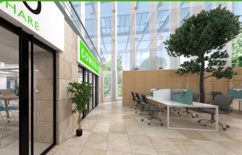 To let – Offices in a co-working space in the Euroméditerranée Central Business District – 1st arrondissement of Marseille