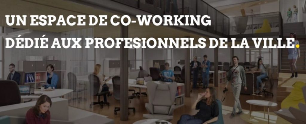 To let – Offices in a co-working space in the Euroméditerranée Central Business District – 2nd arrondissement of Marseille