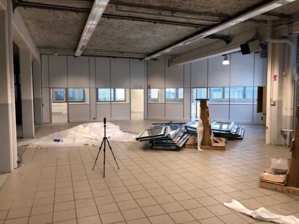 To let – modular offices ranging from 132 m² to 2,734 m² in Epinay-sur-Seine, near Paris (93)