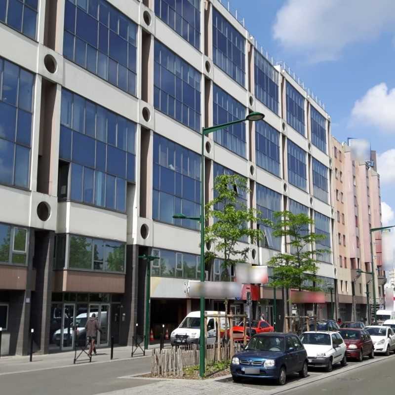 To let – modular offices ranging from 132 m² to 2,734 m² in Epinay-sur-Seine, near Paris (93)