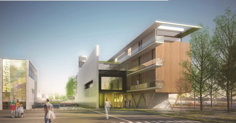 To let – 2,000 m² of offices and workshop space in Rivesaltes, in the Pyrénées-Orientales
