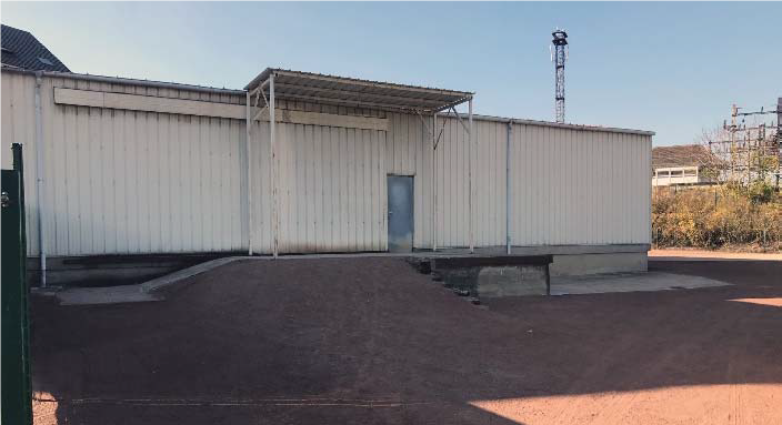 To let – 700 m² warehouse in Forbach, near Metz