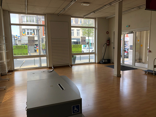 To let – 300 m² commercial premises in Calais town centre