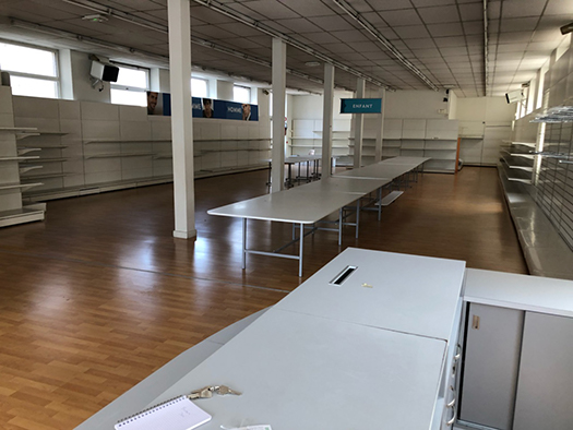 To let – 300 m² commercial premises in Calais town centre