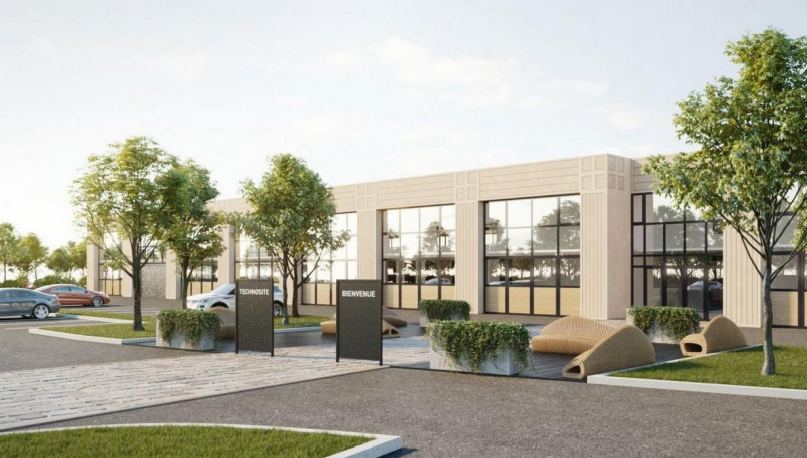 To let – divisible business premises ranging from 42 m² to 5,265 m² in Herblay