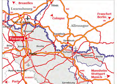 To let – 11,000 m² of industrial premises near Metz