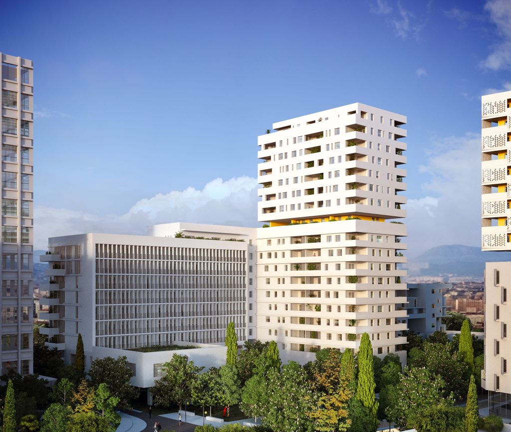 To let or for sale – 17,000 m² of offices – in central Marseille (13)