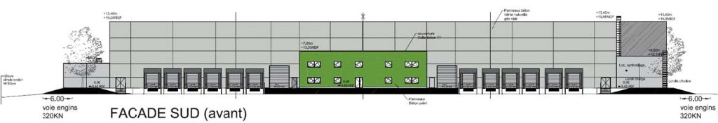 To let or for sale – Industrial warehouses totalling 12,902 m² in Calais – Pas-de-Calais (62)