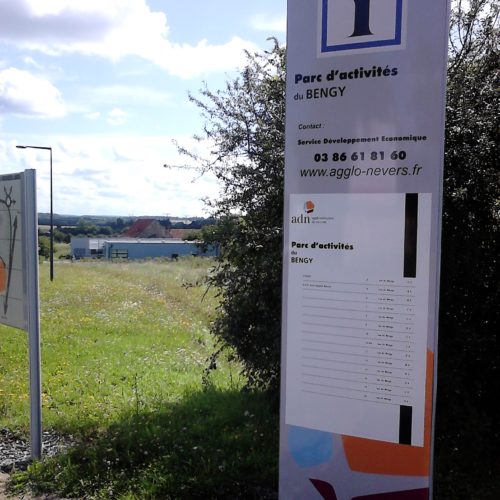 For sale – 2.5 hectares of industrial land in the Bengy Business Park – Nièvre (58)