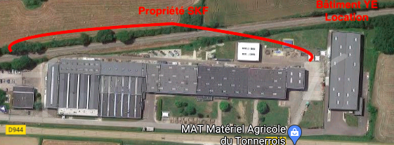 For sale – 3,361 m² industrial building in Avallon, between Dijon and Auxerre