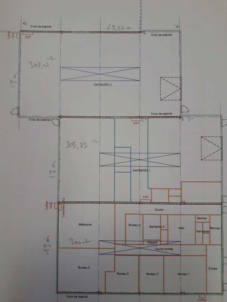 For sale – 600 m² business premises in Saint-Vit