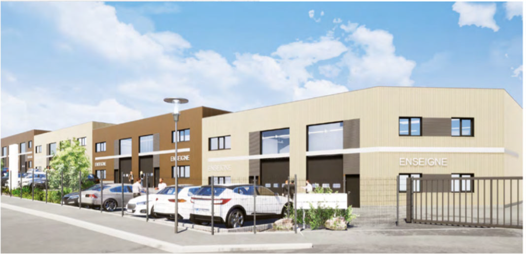 For sale – divisible industrial premises ranging from 163 m² to 3,970 m² in Bertrange, near Metz