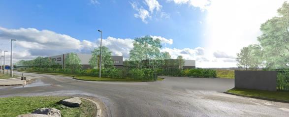 For sale or to let – Business premises ranging from 741 m² to 11,586 m² in the ZA Turquerie business park in Calais – Pas-de-Calais (62)