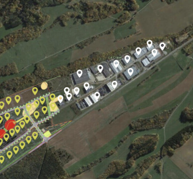 For sale or to let – 7.2 ha plot of land in the EUROPOLYS business park, near Besançon