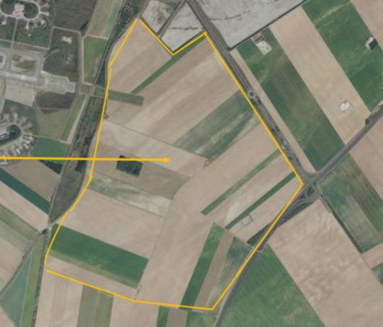 For sale – Industrial land in Bussy-Lettrée, near Reims (51)
