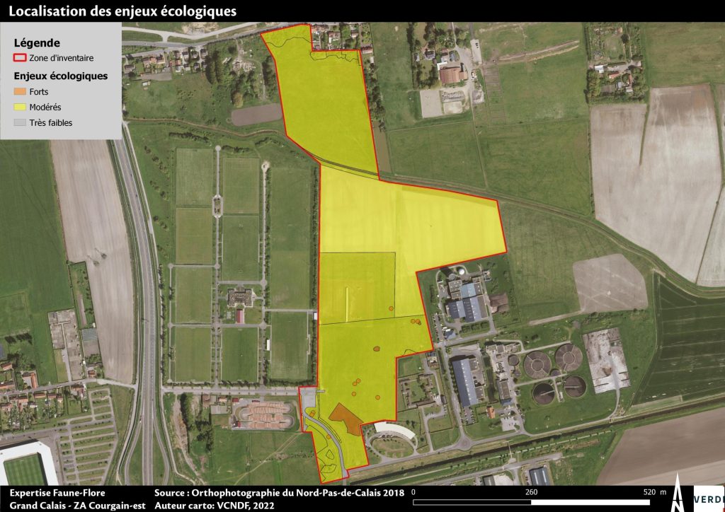 For sale – 10-hectare industrial site in the Courgain Est business park in Calais – Pas-de-Calais (62)