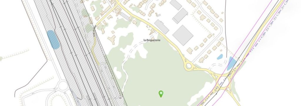 For sale – 4.1 ha industrial plot within the La Briqueterie Business Park in Fréthun – Pas-de-Calais (62)