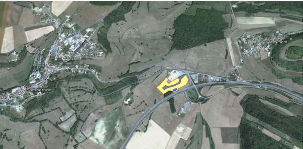 For sale – 1.3 ha of land in the La Belle Idée Business Park, near Dijon