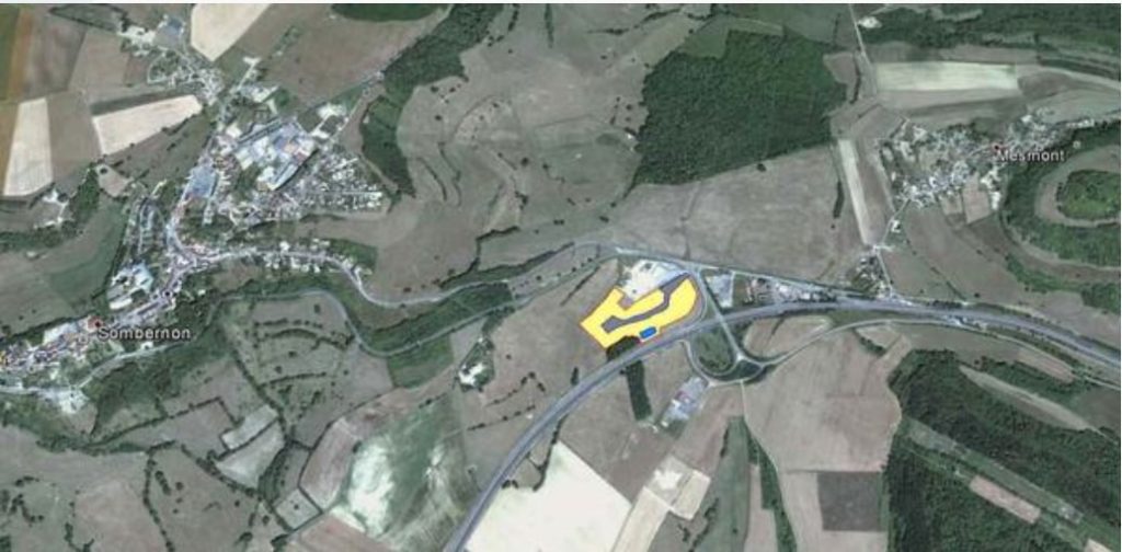 For sale – 2,900 m² of land in the La Belle Idée business park, near Dijon