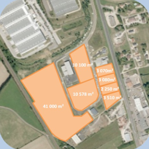 For sale – 6.5 ha of land in the Actisud zone in Saône-et-Loire (71)