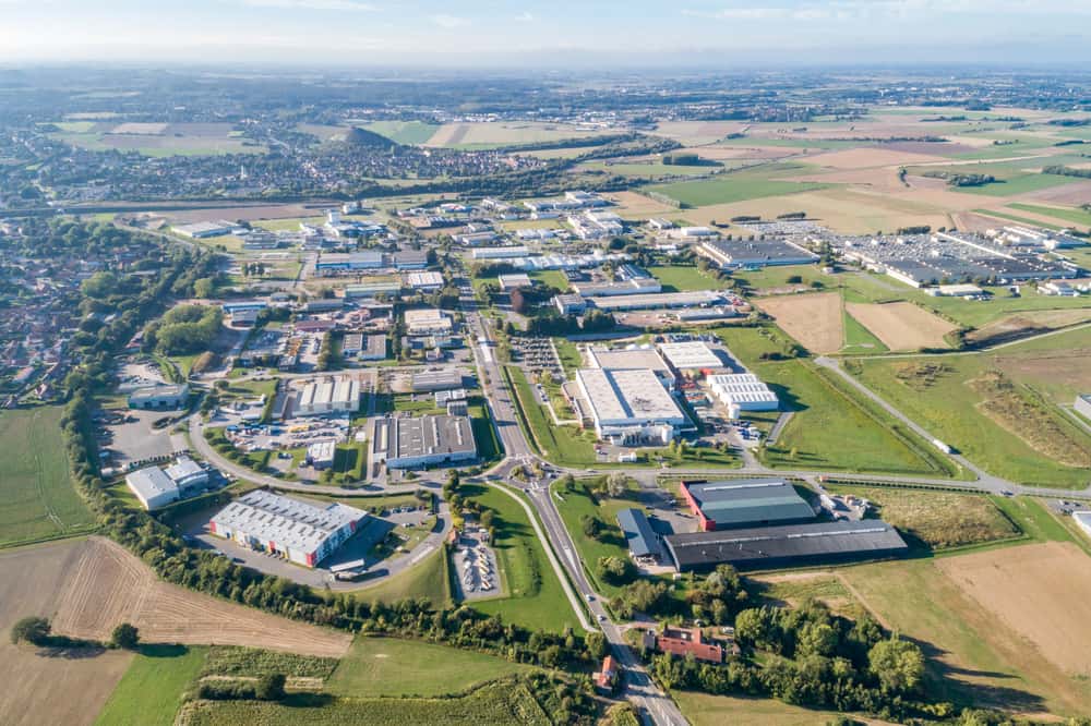For sale – Industrial plots ranging from 5,000 m² to 10 ha, situated near Béthune in Ruitz – Pas-de-Calais (62)