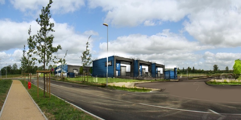 Industrial building in Nevers Magny-Cours
