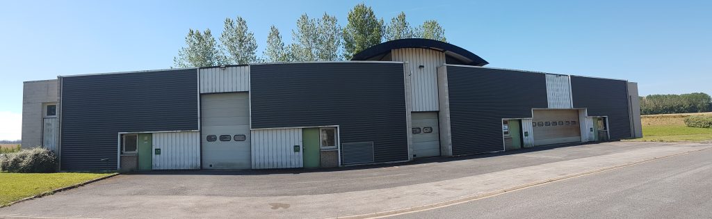Logistics building in Charmes, Aisne
