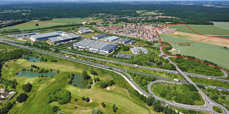 New offices from 230 m² to let – Sénart / Île-de-France