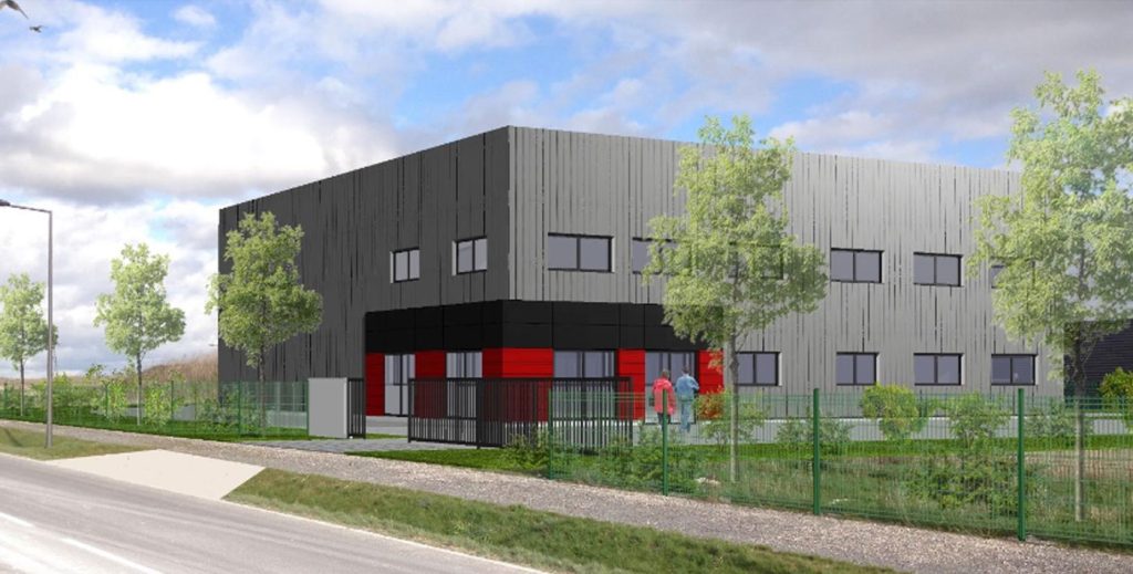 1,100 m² warehouse to let or for sale in Caurel – Reims – Marne (51)