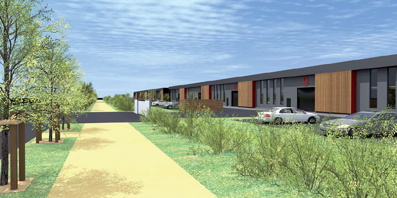 500 m² business premises to let – Between Clermont-Ferrand and Lyon/Loire
