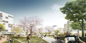 Urban business park in Brussels-Capital: MediaPark