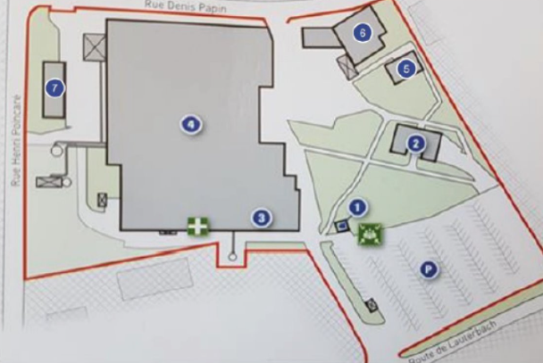 10,408 m² industrial site for sale – Creutzwald