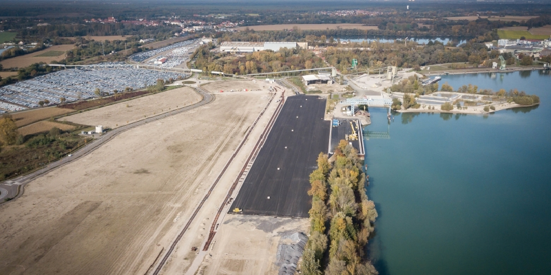 Multimodal industrial and logistics site to let – Alsace