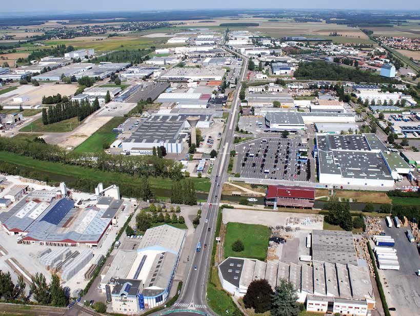 50 ha of land for sale at the SaôneOr industrial estate in Saône-et-Loire (71)