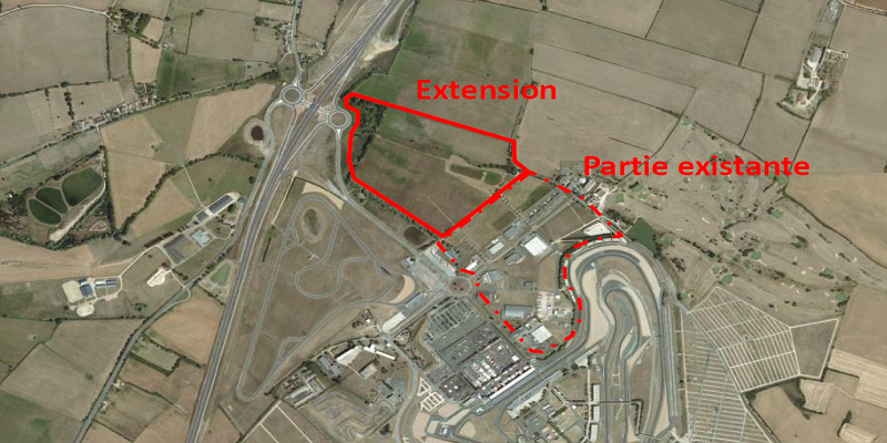 Industrial land in Nevers Magny-Cours