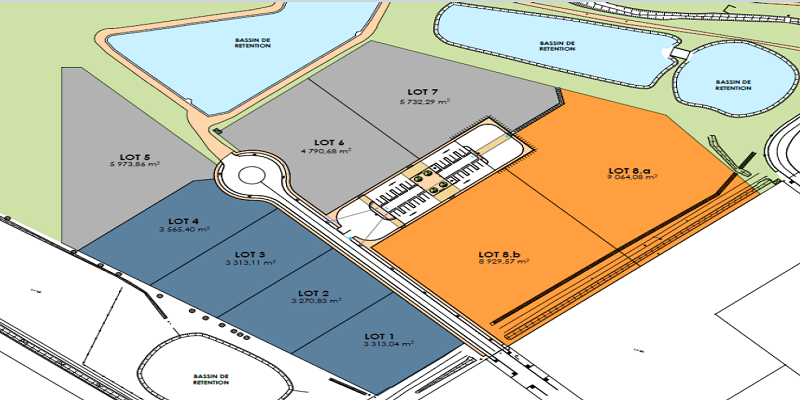 Industrial land in Nevers Magny-Cours