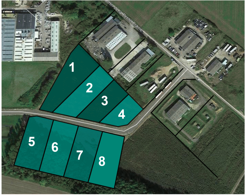 Land for sale up to 3,045 m² near Auxerre