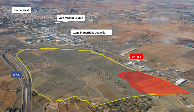 Ciudad Real Industrial Estate in Castile-La Mancha, Spain